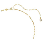 Idyllia pendant Mixed cuts, Strawberry, Red, Gold-tone plated